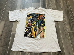 VTG 1996 Wildstorm FAIRCHILD VOODOO and ZEALOT Tour PROMO T SHIRT Marvel Comic - Picture 1 of 7
