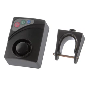 Bike Door Window Vibration Burglar Alarm Fire Sensor Motion Detector 105DB Siren - Picture 1 of 5