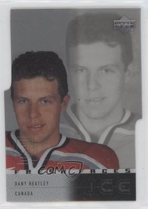 2000-01 Upper Deck Ice /1500 Dany Heatley #43 Rookie RC