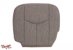 2003-2007 Chevy Silverado Work Truck W/T-Driver Side Bottom Cloth Seat Cover Tan - Picture 1 of 12