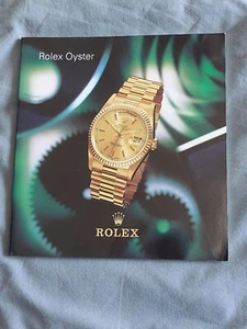 ROLEX OYSTER Catalog Booklet Brochure Manual Italian Booklet 7.1996 19x20 cm - Picture 1 of 4