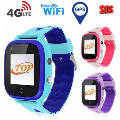 4G Kinder Smart Watch Kinder Wifi GPS Locator Tracker SOS Kamera Armbanduhr - Bild 1 von 4