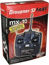 RC GRAUPNER HOTT MX-10 5 CANALI + 2 RICEVITORI GR-12L