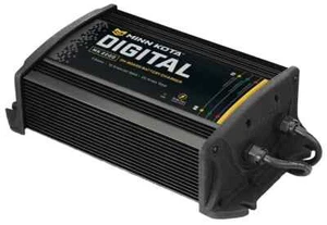 Minn Kota 1822205 MK220D On-Board Marine Battery Charger 2 Banks /10 Amp BK - Picture 1 of 1