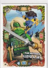 Lego ninjago Série 6 - Next Level - Carte TCG Numéro 29 Team Wütender Lloyd &