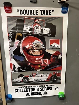 Al Unser, Jr Signed Racing Poster 1994 - Image 1 of 4