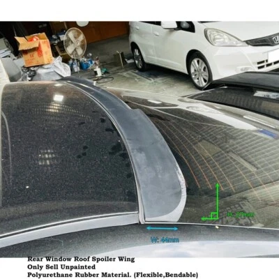 Shadow 284RG Rear Window Roof Spoiler Wing Fits 1991~1998 BMW 3 series E36 Sedan - Image 1 of 4