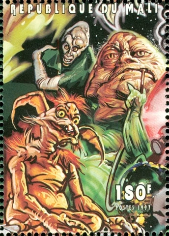 Mali #YT1152 MNH 1997 Star Wars Jabba Hutt [931d Mi1949] Cover