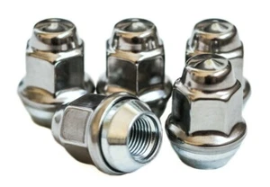 Lug Nuts for Jeep Wrangler Grand Cherokee Liberty Commander (set of 5) NEW - Picture 1 of 3