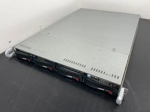 Supermicro 1U Dual XEON 4xSAS FBD RPS BLK SYS-6015B-3RB (11514) - Picture 1 of 15