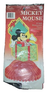 NEW! UNOPENED! HONEYCOMB TISSUE CENTERPIECE - 10” MICKEY MOUSE! - Picture 1 of 4