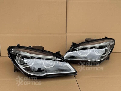 2016 2017 2018 2019 BMW 6 Series 640i 650i F12 M6 LH RH Headlight Adaptive LED - Image 1 of 4