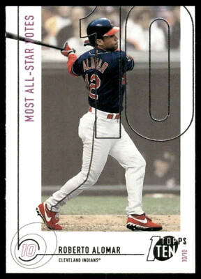 2002 Topps Ten #110 Roberto Alomar - Image 1 of 2