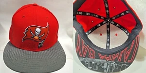 New Era Tampa Bay Buccaneers 59Fifty Skyline Fitted Hat Cap Red Size 7 1/2 - Picture 1 of 7