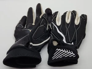 Guantes de fútbol americano Nike Superbad 4.5 para jóvenes negros blancos grandes imperfectos - Imagen 1 de 3