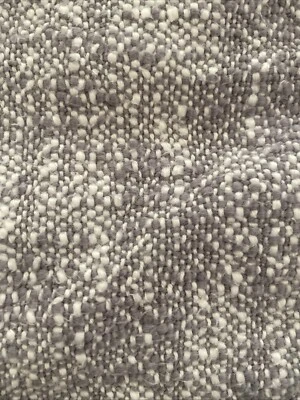 ANTHROPOLOGIE Queen Duvet Cover Cotton Rustic Gray Textured - Image 1 of 4