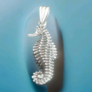 Ericks Sterling Silber Seepferdchen Anhänger Taxco.925  - Bild 1 von 8