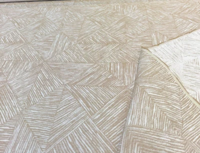 Parasol Grabado Camel Geométrico Rendimiento Exterior Tela Por Yarda Foto 1 de 4