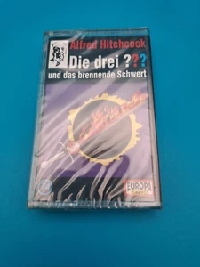 MC Kassette Die Drei Fragezeichen 74 Logo und das brennende Schwert sealed NEU - Bild 1 von 3