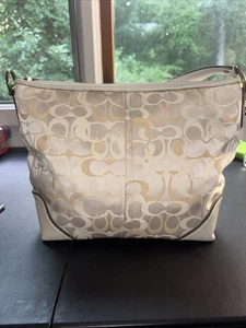 Coach Y2K Vintage Optic Signature Sarah Designer Schultertasche 15667 - Bild 1 von 14