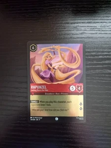 Disney Lorcana Fabled - Rapunzel - Letting Down Her Hair #124/204 - Cold Foil - Picture 1 of 2