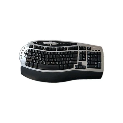 Microsoft Wireless Comfort 4000 Model 1045 Ergonomic Keyboard (ONLY FOR PARTS) - Image 1 of 4