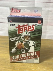2011 Topps Football Factory Sealed Hanger Box 72 Cards Including 16 Rookies - Picture 1 of 6