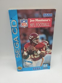 Joe Montana Football (Sega CD) Authentic Manual Only
