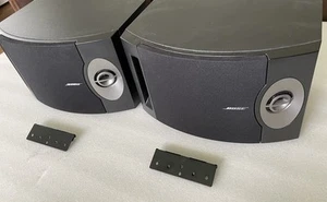 Bose 201 Series V Direct/Reflecting Speakers System - Black Mint With Brackets - Picture 1 of 15
