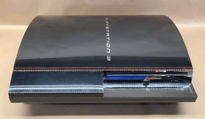 PS3 PlayStation 3 Backwards Compatible PS1 PS2 CECHA01 60GB CONSOLE ONLY TESTED - Image 1 of 4