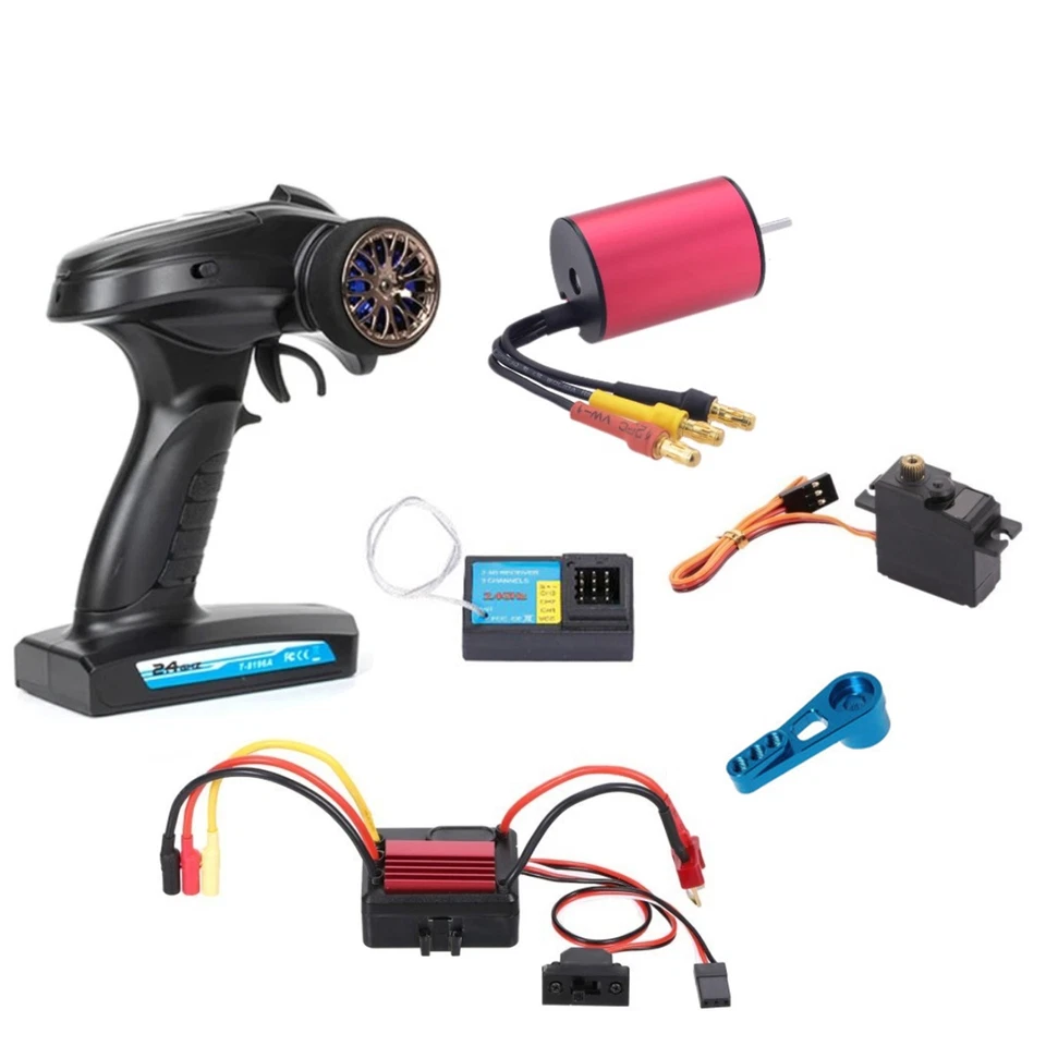 Control remoto motor ESC sin escobillas 35A para coche de radiocontrol WLtoys HSP A959 A979 1/16 1/18 Foto 1 de 4