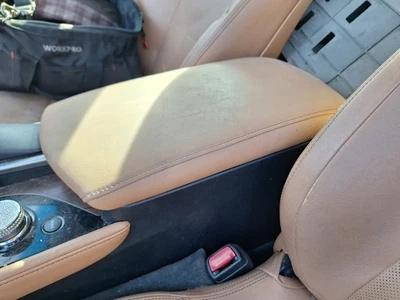 2013 Lexus GS350 GS450h Center Console Lid Armrest Arm Cover Brown Leather 13 14 - Image 1 of 4
