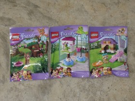 LEGO Friends Set 41023, 41024, 41025, Fawn, Birdhouse, Dog Kennel, NEW, ORIGINAL BOX