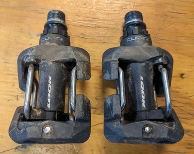 Pedales con clip de cuarzo Look - negros - SIN TACOS Foto 1 de 4