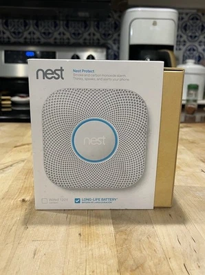 谷歌 Nest 保护烟雾报警器烟雾和一氧化碳探测器 S3000BWES — 第 1/4 张图片