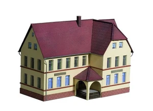 Noch 66452 Gemeindeamt mit Schule  H0  1:87  NEU/OVP - Bild 1 von 2