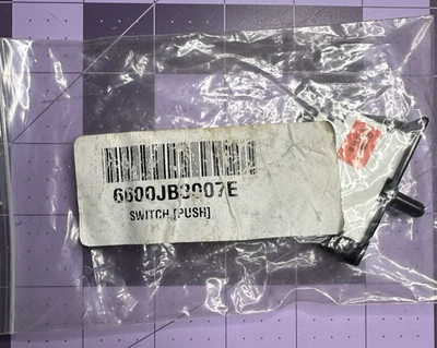 6600JB3007E LG REFRIGERADOR PUERTA PULSADOR INTERRUPTOR (NOS) NUEVO EN CAJA Foto 1 de 4