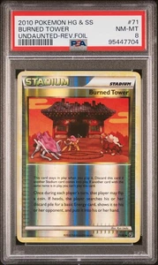 Pokemon 2010 Heartgold & Soulsilver Torre Bruciata Imperterrita 71 PSA Nm-mt 8 - Foto 1 di 2