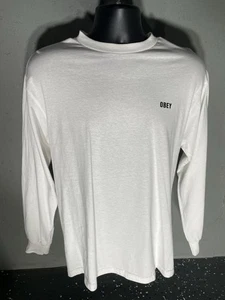 OBEY Langarmshirt Herren M Face Graphic - Bild 1 von 6