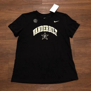 NEU Nike Damen Vanderbilt Commodores T-Shirt schwarz Größe Large kurzarm - Bild 1 von 11