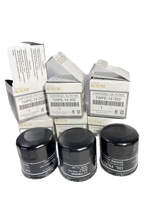 Paquete de 6 filtros de aceite originales Mazda para Mazda 3 Mazda 6 CX-5 CX-3 MX-5 CX-30 CX-50 Foto 1 de 4