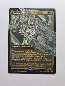 COLFENOR THE LAST YEW TREEBEARD LORD OF THE RINGS MAGIC ALTERED ART HAND PAINT - Picture 1 of 12