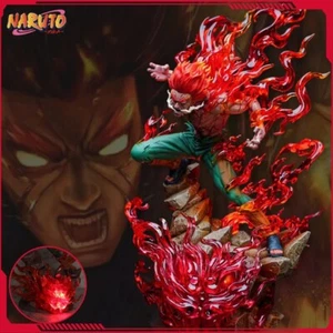 26 cm Naruto Might Guy Figur Shinobi Anime Figur mit Licht Unsterblich sitzend - Bild 1 von 6