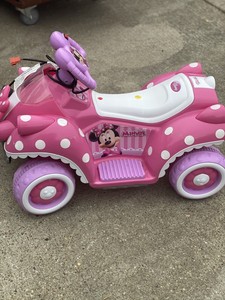 minnie mouse ride on with sidecar