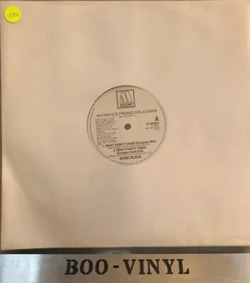 12" VINYL PROMO SINGLE BASIC BLACK ‎WHAT EVER IT TAKES Motown ZT 44548dj RARE EX Foto 1 de 3