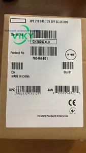 New 765466-B21 HP 2TB 12G SAS 7.2K RPM 2.5" 512E HDD 765873-001 765452-002 - Picture 1 of 2