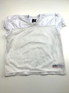 Schutt Maglia Sportiva Calcio Maglia Bianca Sport Varsity M - Foto 1 di 9