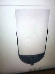 Generation Lighting Oslo 9" Tall Bathroom Sconce Model: 41160-112 Black - Picture 1 of 3