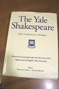 THE YALE SHAKESPEARE Complete Works, Cross & Brooke EDs. HC/DJ B&N/8th Printing - Picture 1 of 11