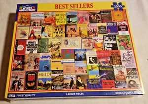 White Mountain 1000 Piece Puzzle #930 "Best Sellers" By Charlie Girard  New - Picture 1 of 2